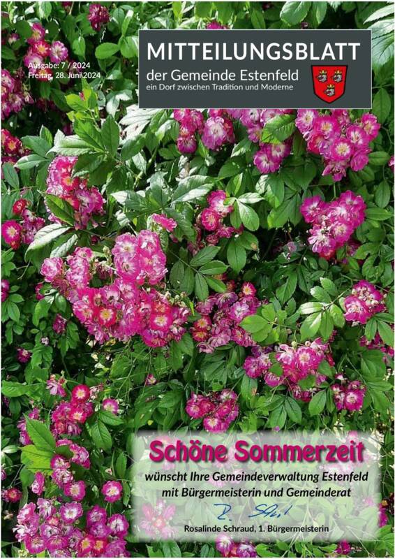 Mitteilungsblatt Estenfeld
